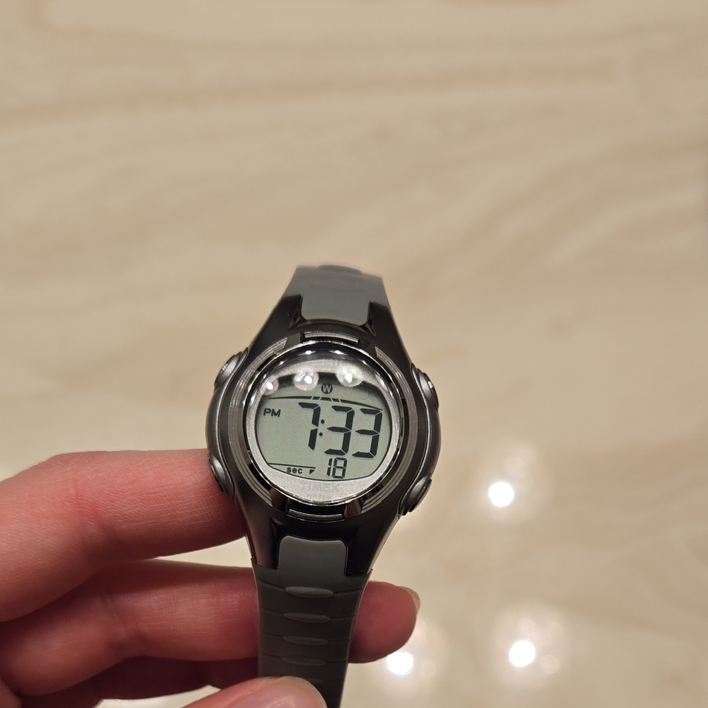 Digital Gray Watch